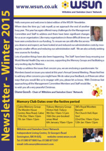 Newsletter Winter 2015